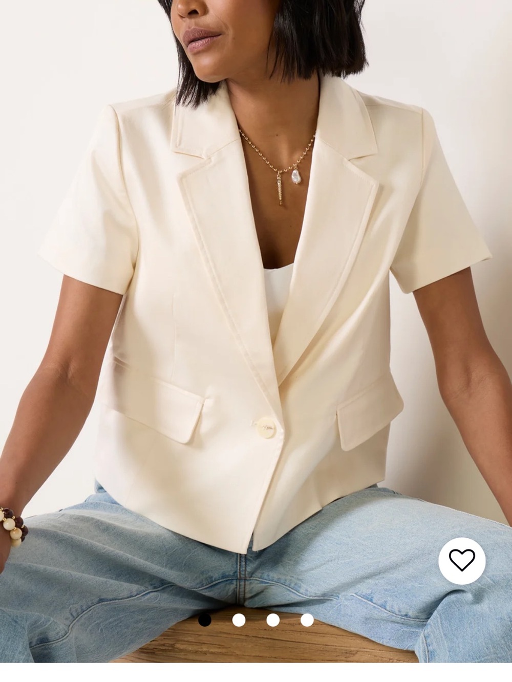 Jackson Short Sleeve Blazer
Evereve still on line